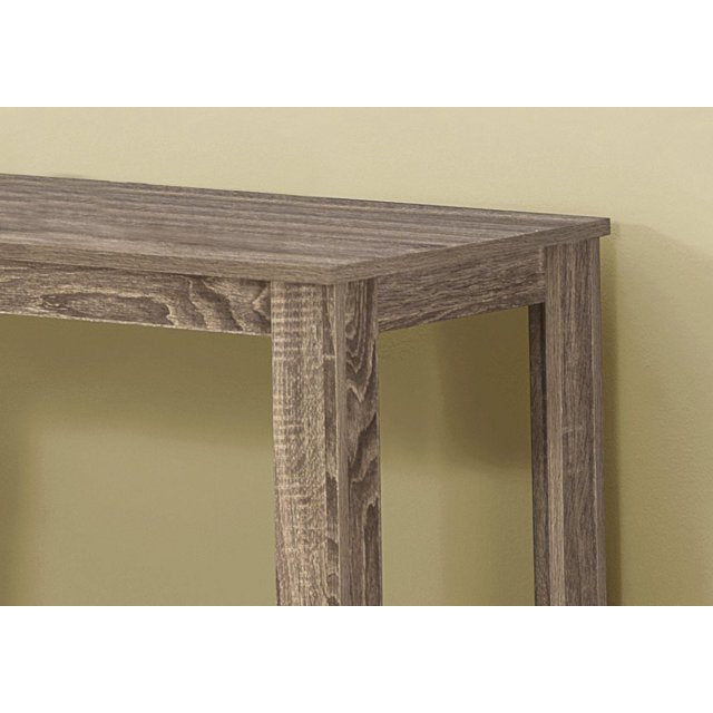 NARROW ACCENT/MEDIA TABLE 44’’ "DARK TAUPE"