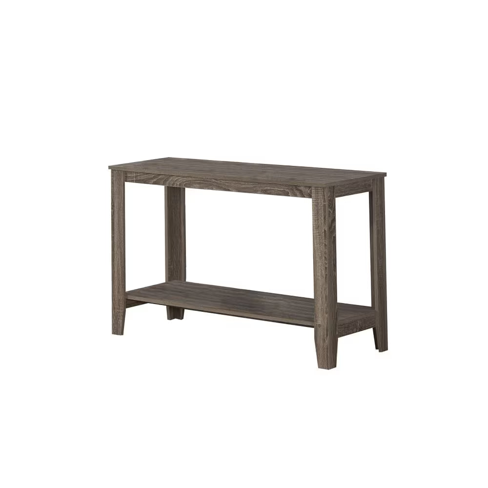 NARROW ACCENT/MEDIA TABLE 44’’ "DARK TAUPE"