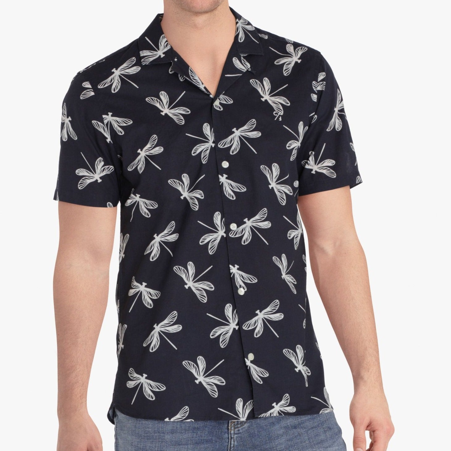 Casual Friday Anton Resort Shirt Navy