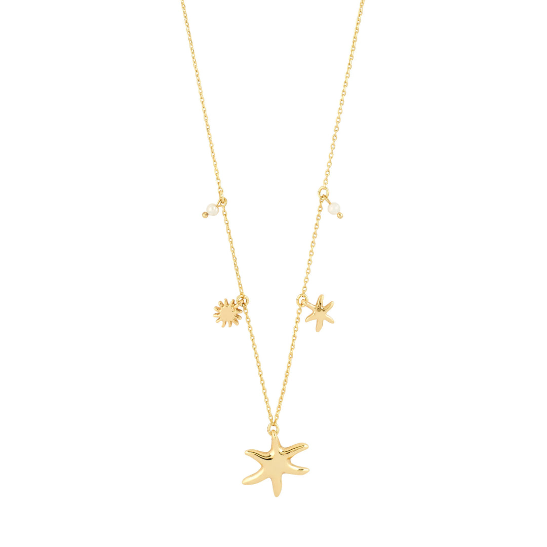 PRISM NECKLACE "GOLD PLATED"