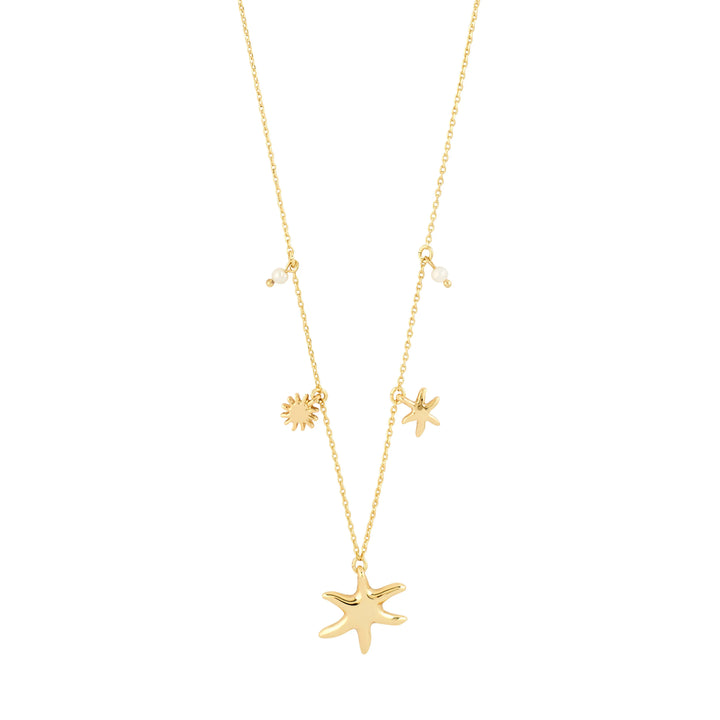 PRISM NECKLACE "GOLD PLATED"