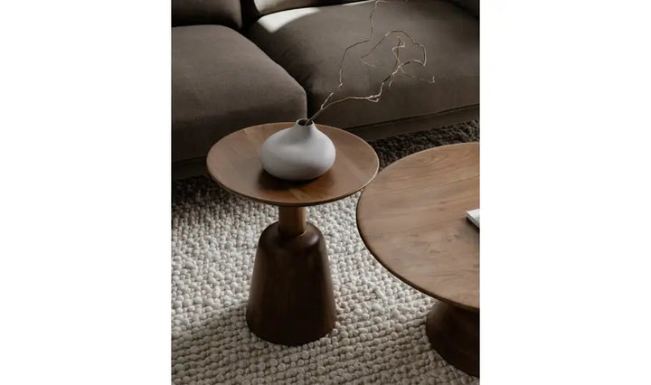 NELS COFFEE TABLE "DARK BROWN"