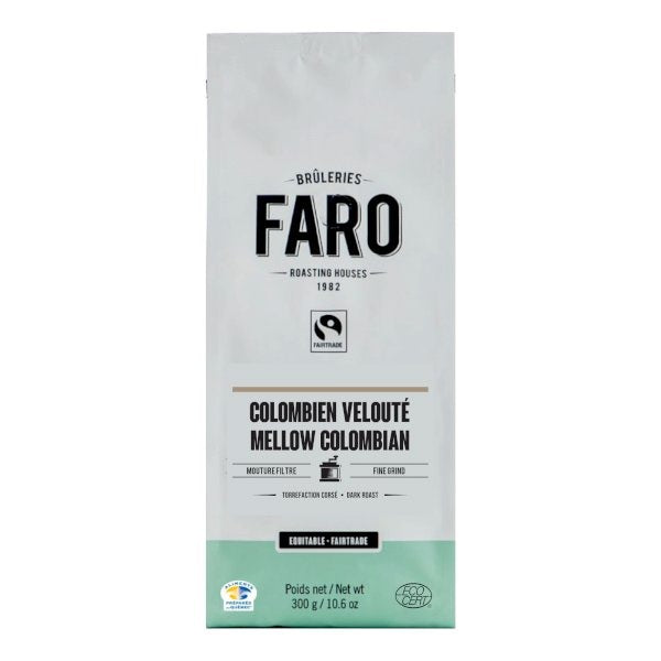 SMOOTH COLOMBIAN FAIR TRADE ORGANIC COFFEE 300G