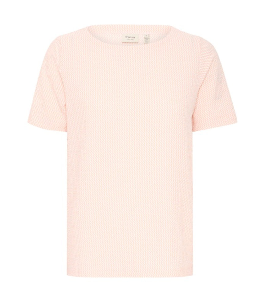 FRNIA TEE "ROSE SMOKE MIX"