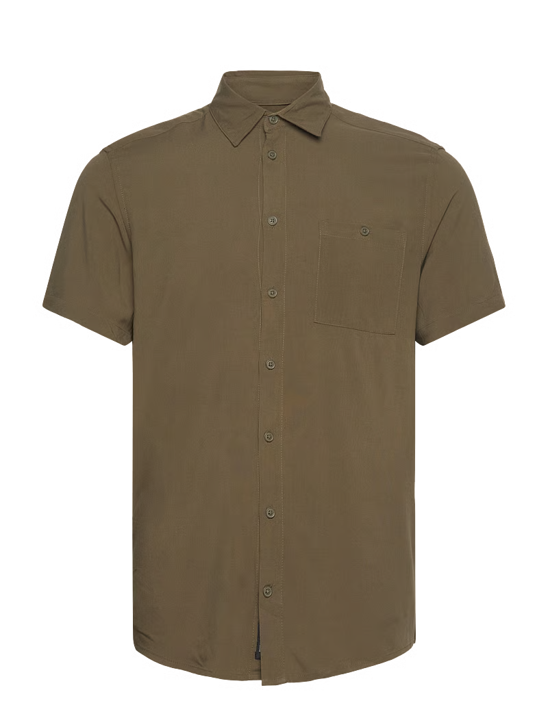 BHELLIOT SHIRT "OLIVE NIGHT"