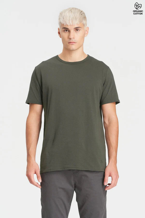 ORGANIC STANDARD TEE "DARK OLIVE"