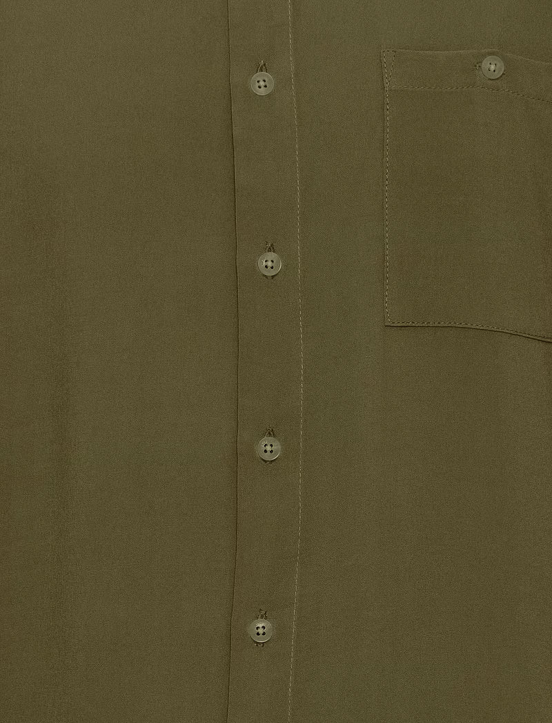 BHELLIOT SHIRT "OLIVE NIGHT"