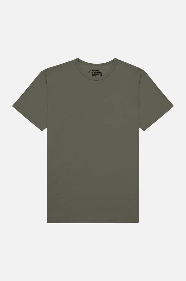 ORGANIC STANDARD TEE "DARK OLIVE"