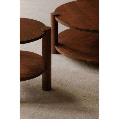OLSEN ACCENT TABLE "VINTAGE BROWN"