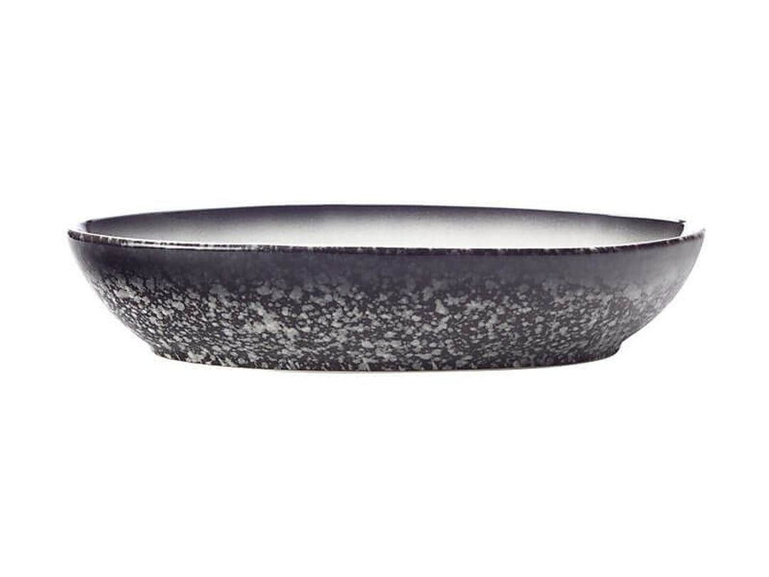 CAVIAR GRANITE OVAL BOWL 20CM