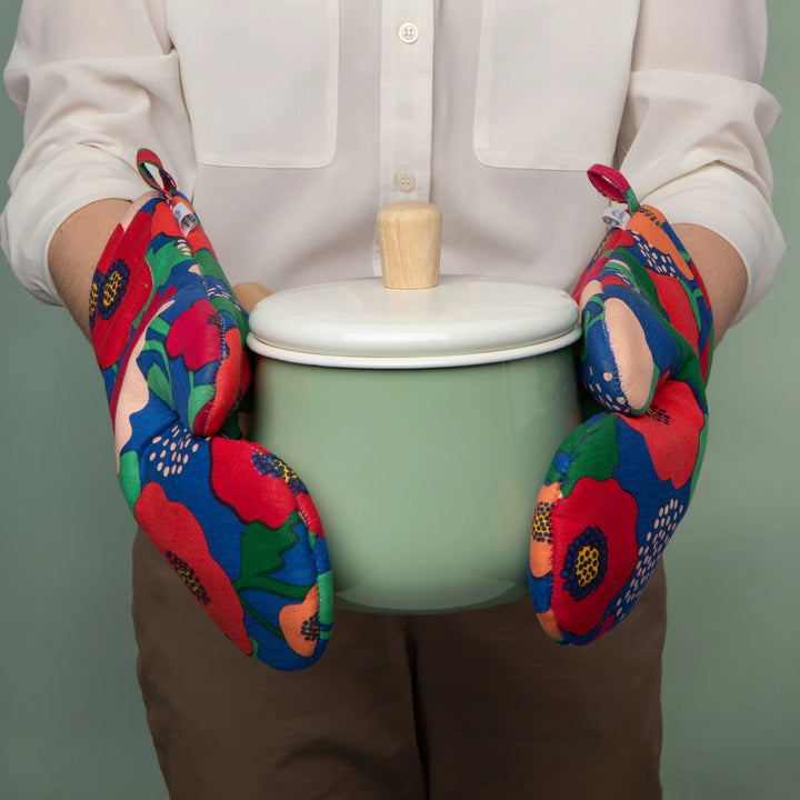 POPPY MITTS - SET OF 2