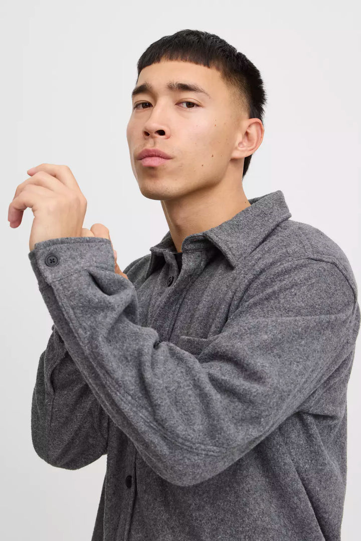 OVERSHIRT CHARCOAL MIX