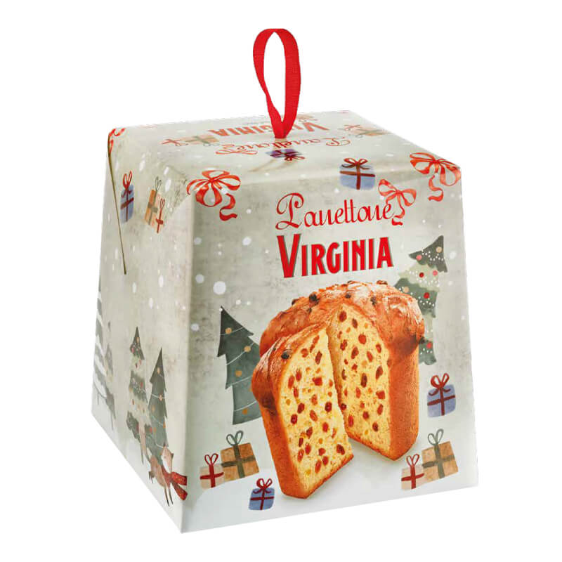 TRADITIONAL PANETONNE - WHITE CHRISTMAS BOX 500G