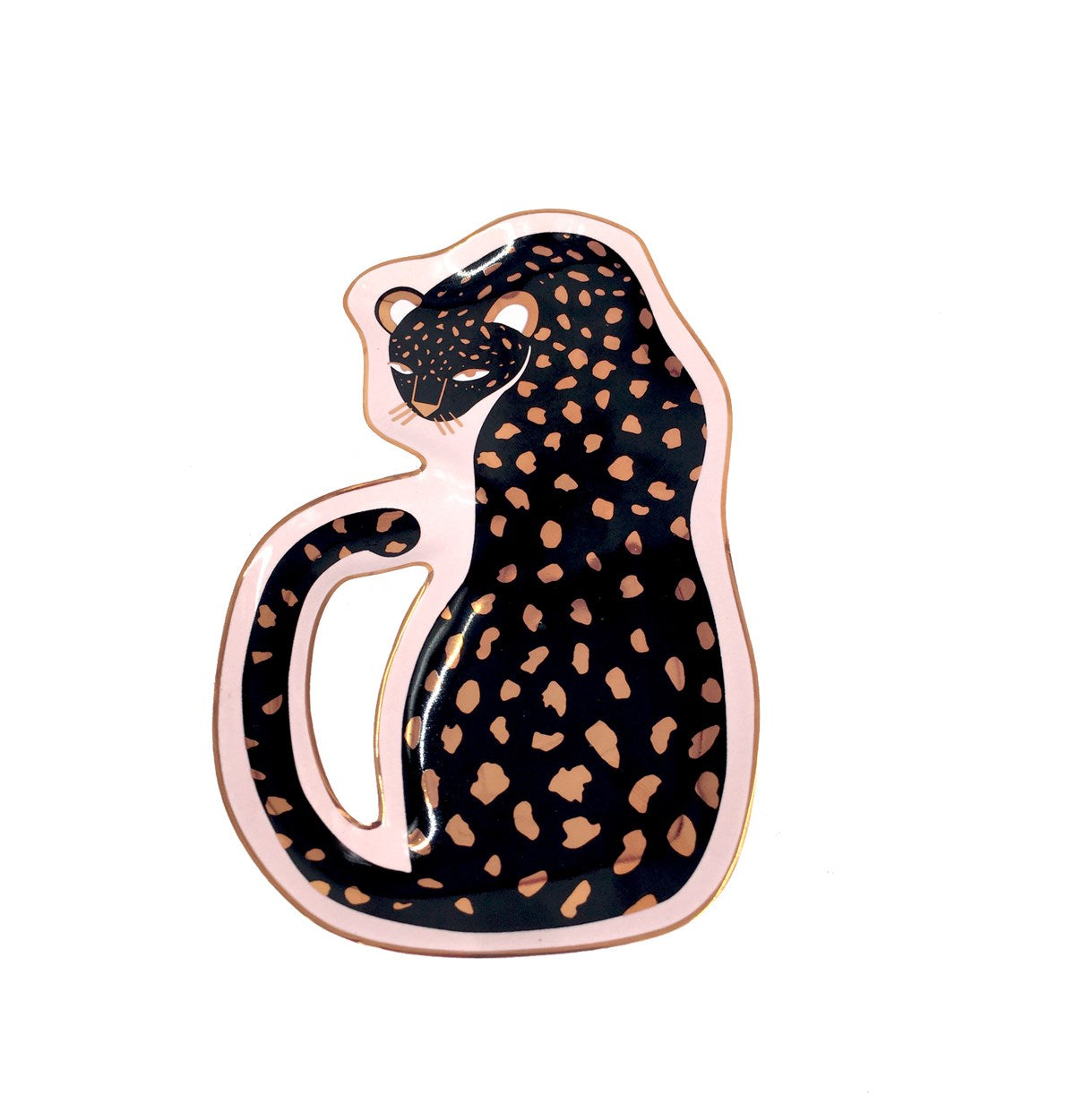 PANTHER PLATE 15.5X10.1CM