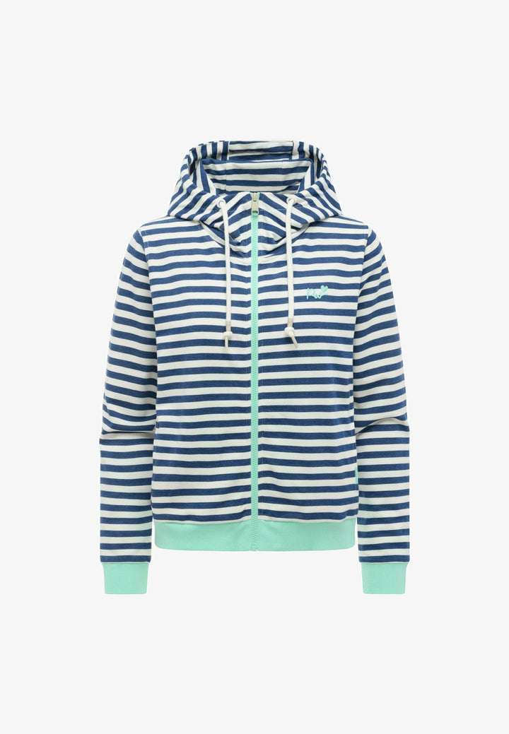 PARYA STRIPES SWEATSHIRT "NAVY"