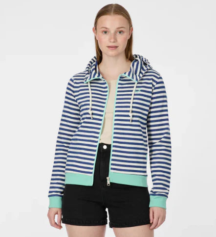 PARYA STRIPES SWEATSHIRT "NAVY"