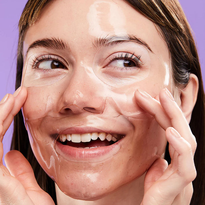 SERVE CHILLED BUBBLY BRIGHTENING HYDROGEL MASK