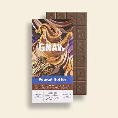 PEANUT BUTTER MILK CHOCOLATE BAR 80G