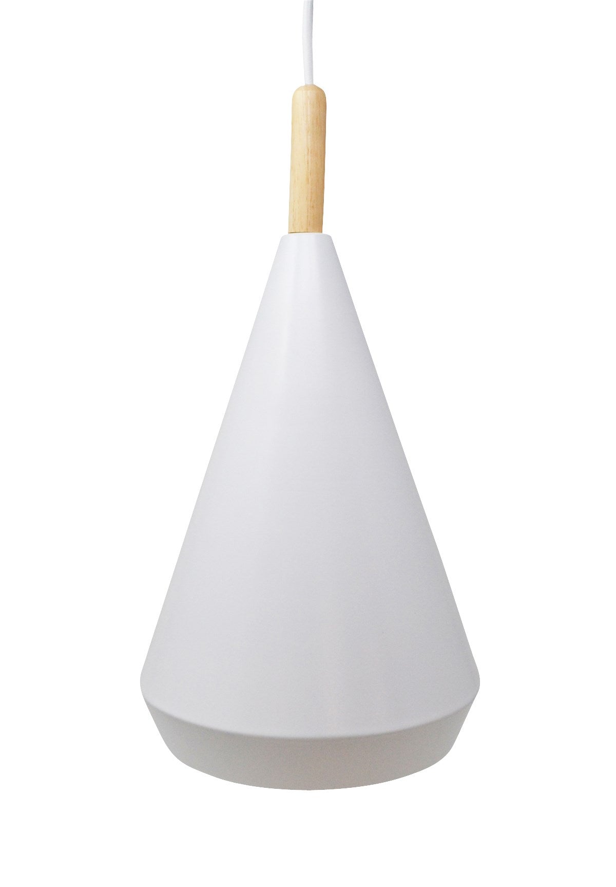 PENDANT LIGHT SIAM - WHITE 20X20X43CM
