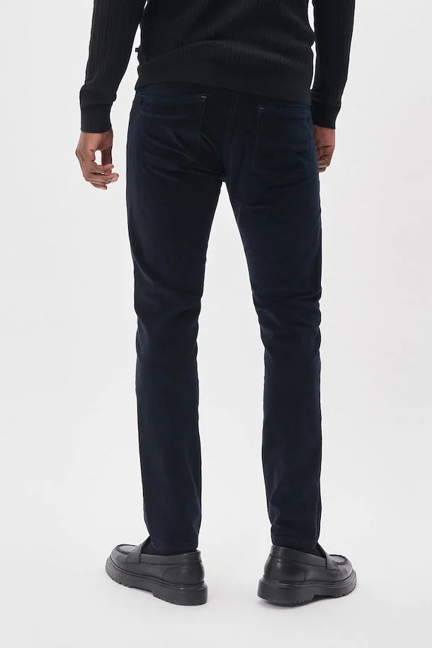 MAPETE CORDUROY TROUSERS "DARK NAVY"