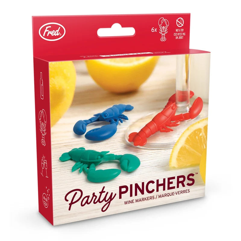 PARTY PINCHERS - DRINK MARKERS - 6