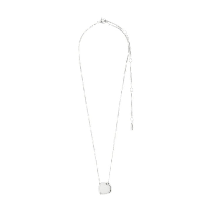 COLLIER PIÈCE PRÉSENCE PLAQUÉ ARGENT