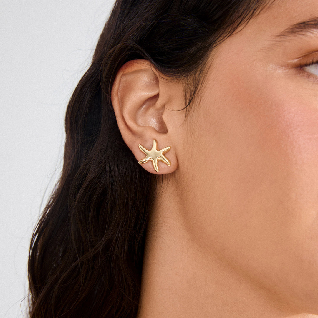 PRISM EARRINGS "GOLD PLATED"