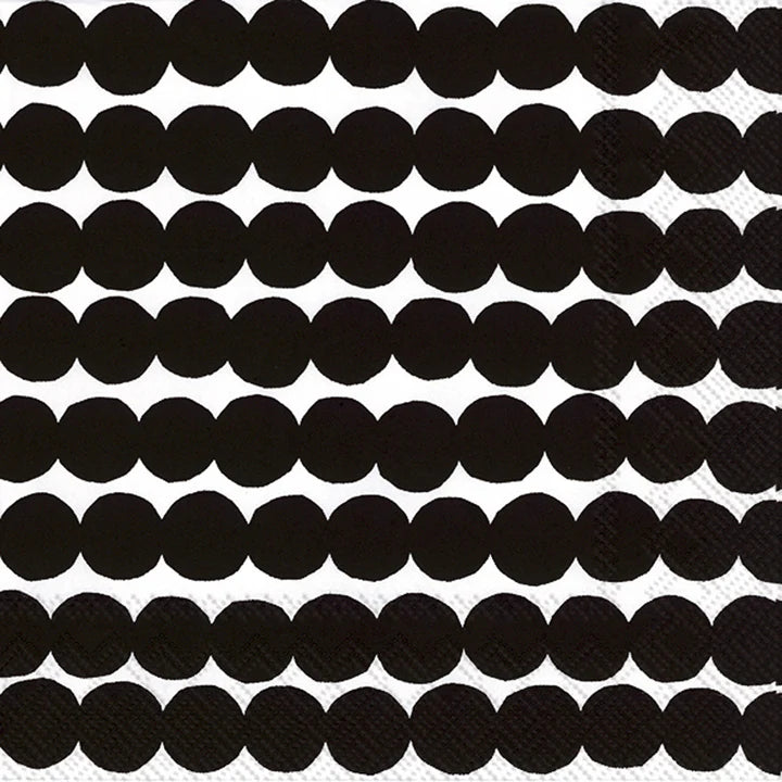 RASYMATTO COCKTAIL NAPKIN - BLACK