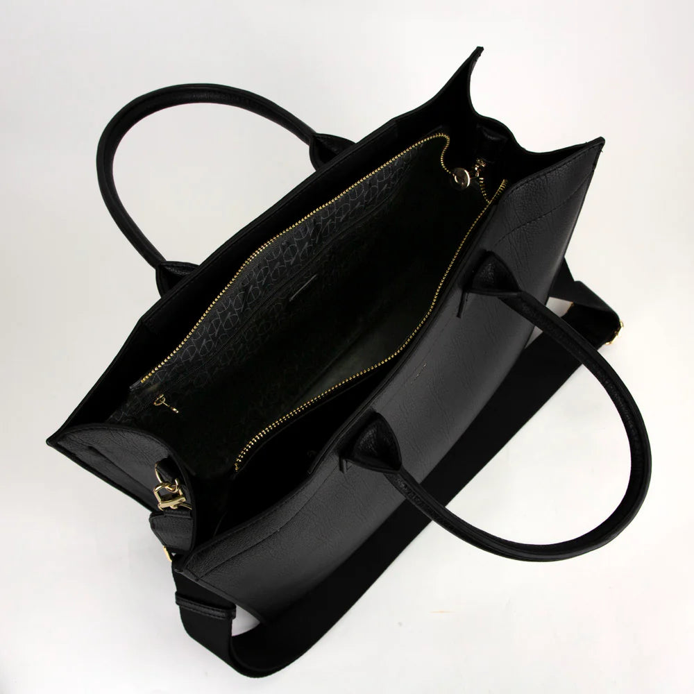 RIONA REGINA TOTE "BLACK"