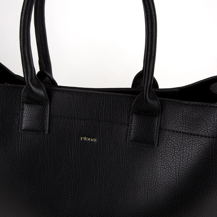 RIONA REGINA TOTE "BLACK"