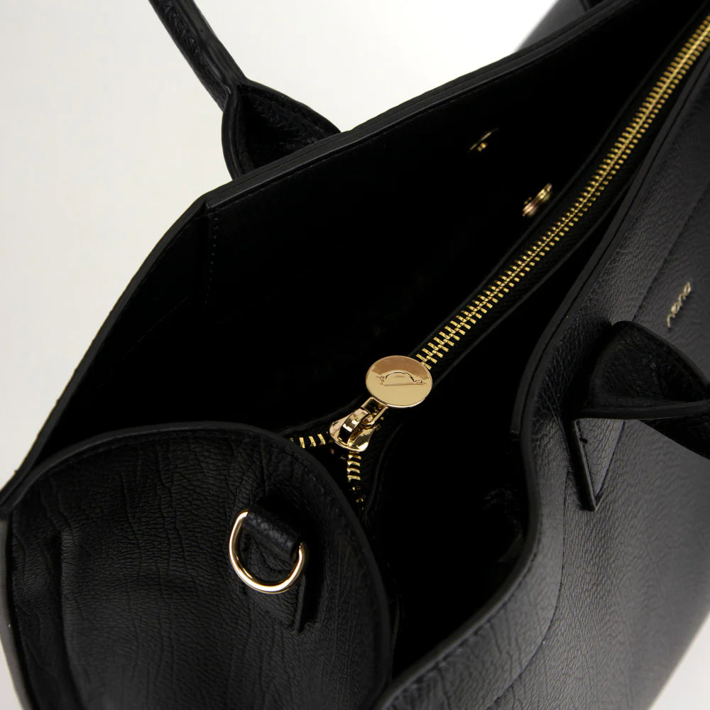 RIONA REGINA TOTE "BLACK"