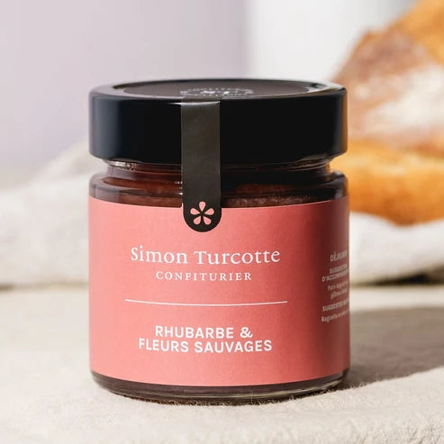 RHUBARB &amp; WILDFLOWER JAM 212ML