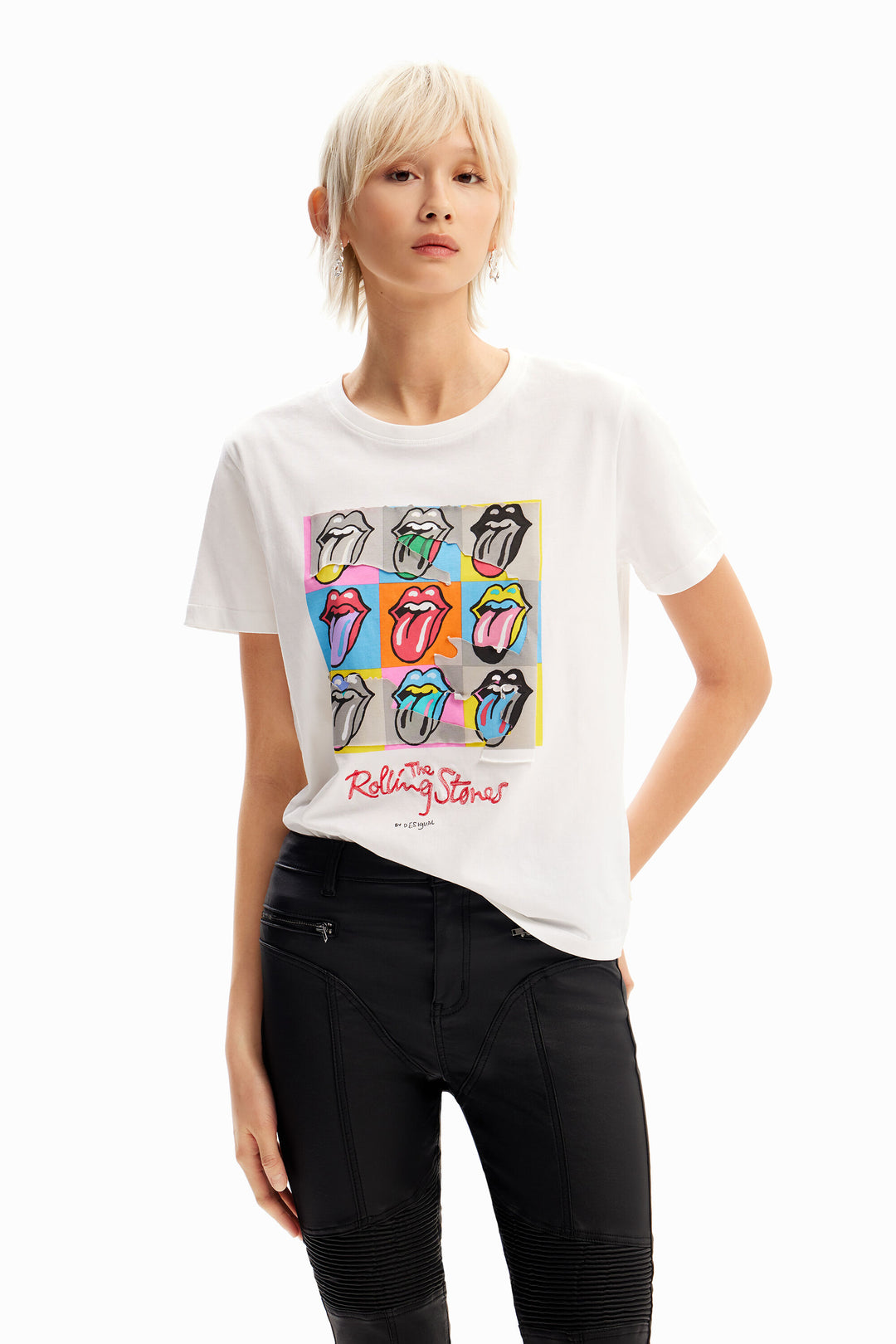 Desigual - Multicolour The Rolling Stones T-shirt