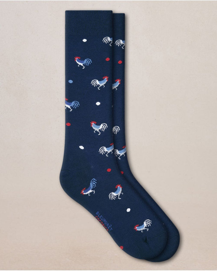 COTTON ROOSTER SOCKS "INK"