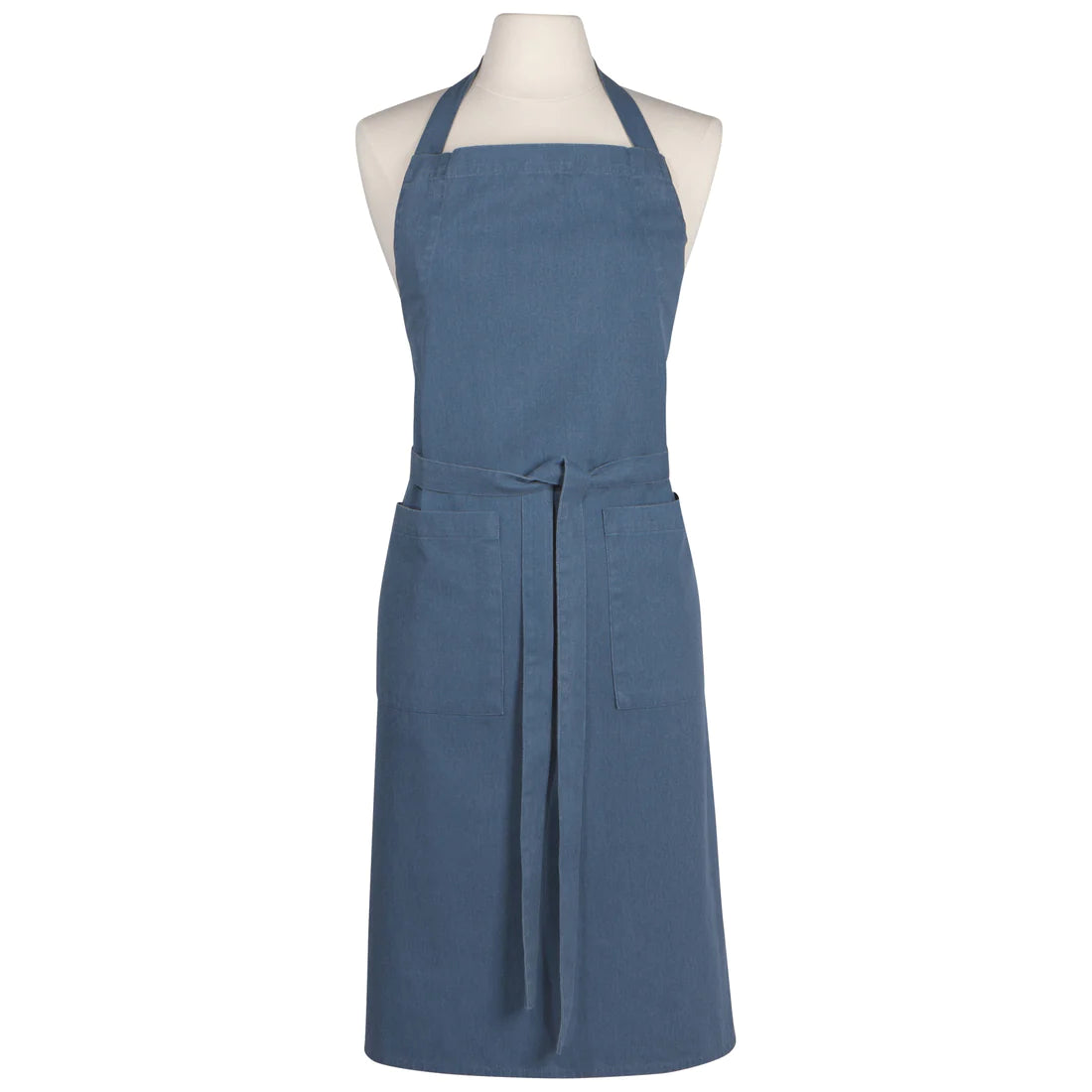 DANICA STONEWASH APRON MIDNIGHT BLUE