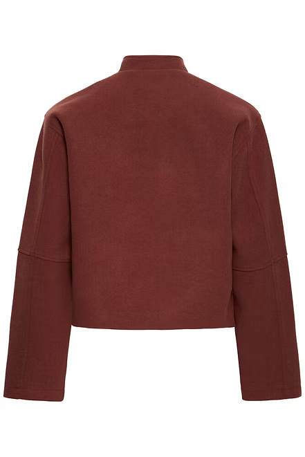 FRJOA JACKET "RUM RAISIN MELANGE"