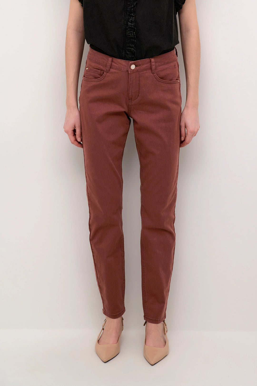 CRANN JEANS - FEATHER GREY, RUM RAISIN