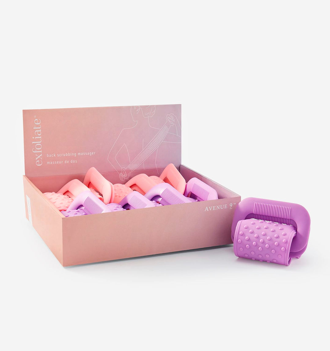 SILICONE SHOWER BODY SCRUBBER