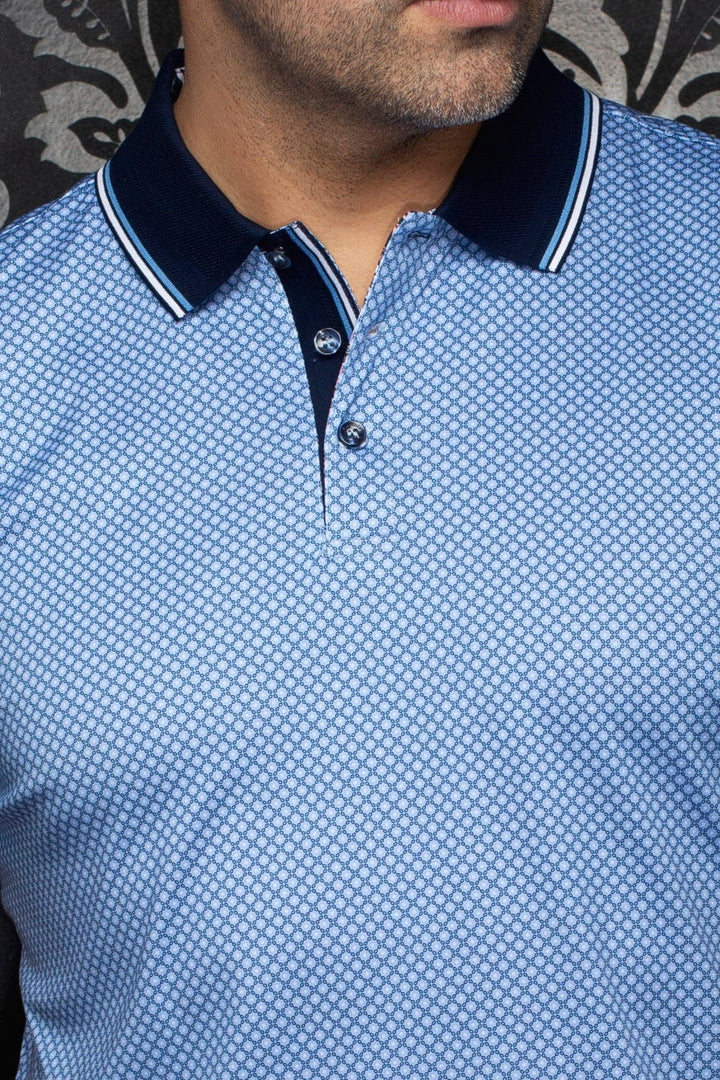 SEACLIFF POLO SHIRT "LIGHT BLUE"