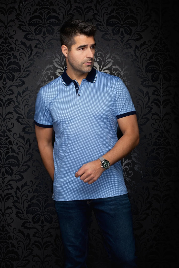 SEACLIFF POLO SHIRT "LIGHT BLUE"
