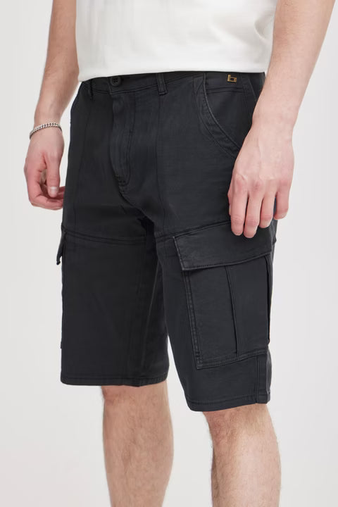BHCARGO SHORTS "BLACK/OYSTER GREY"