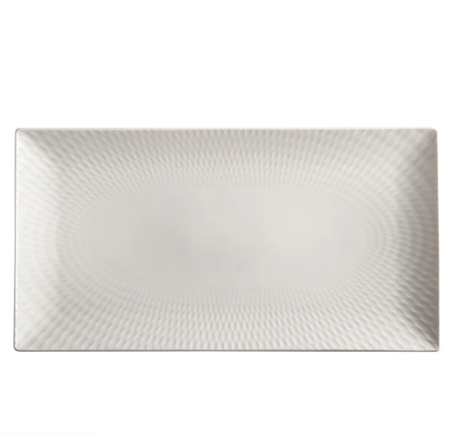 Maxwell & Williams White Basics Diamonds Rectangular Platter 35x19cm