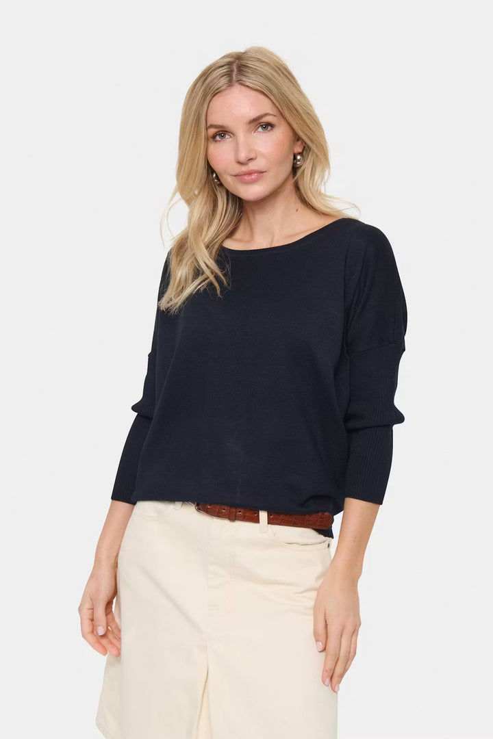MILASZ R-NECK PULLOVER "NIGHT SKY"