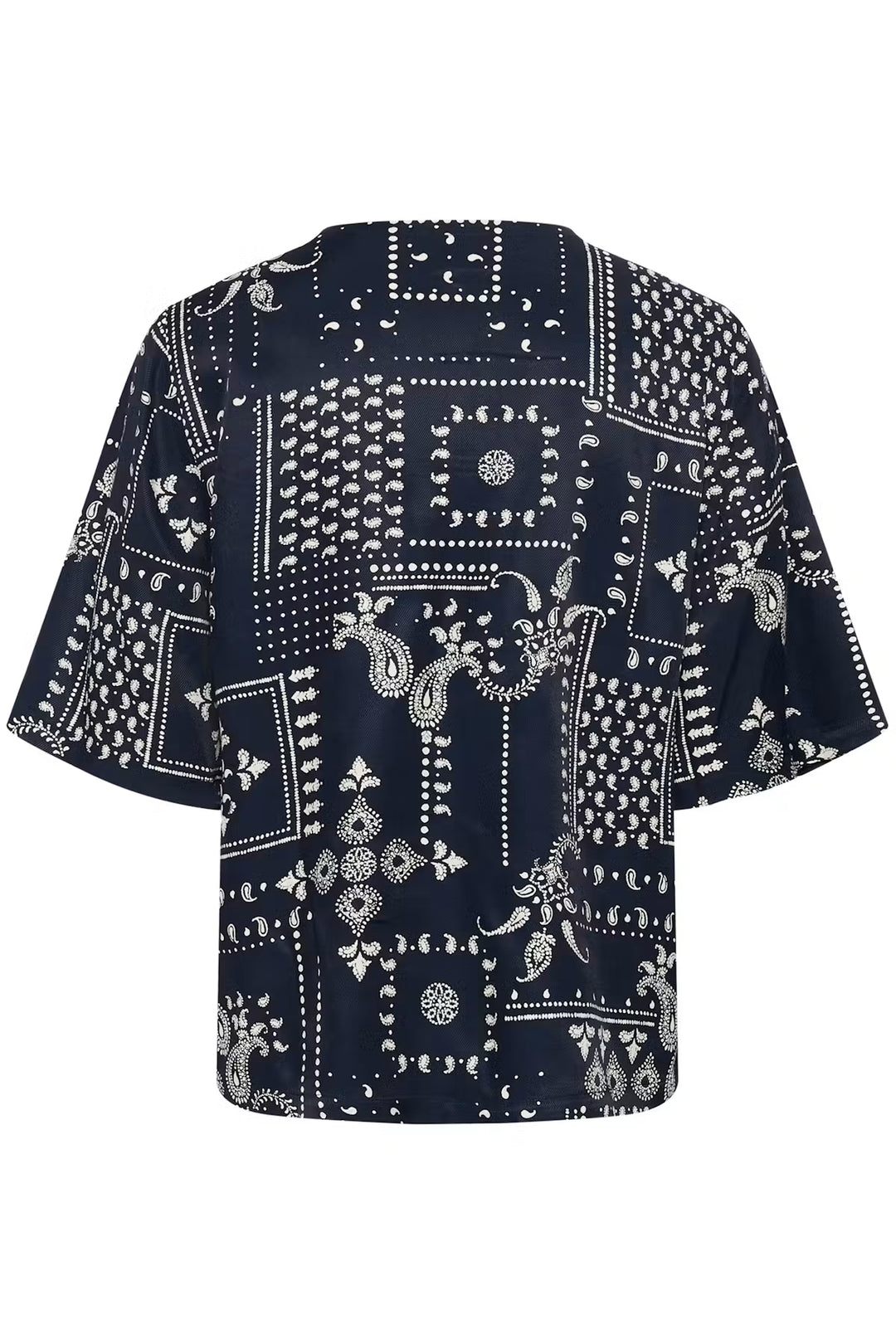 STEPHANIESZ BLOUSE "NIGHTSKY PAISLEY"