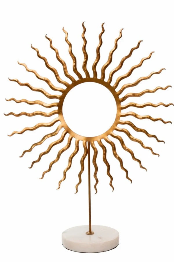 SOLEIL WREATH ON STAND