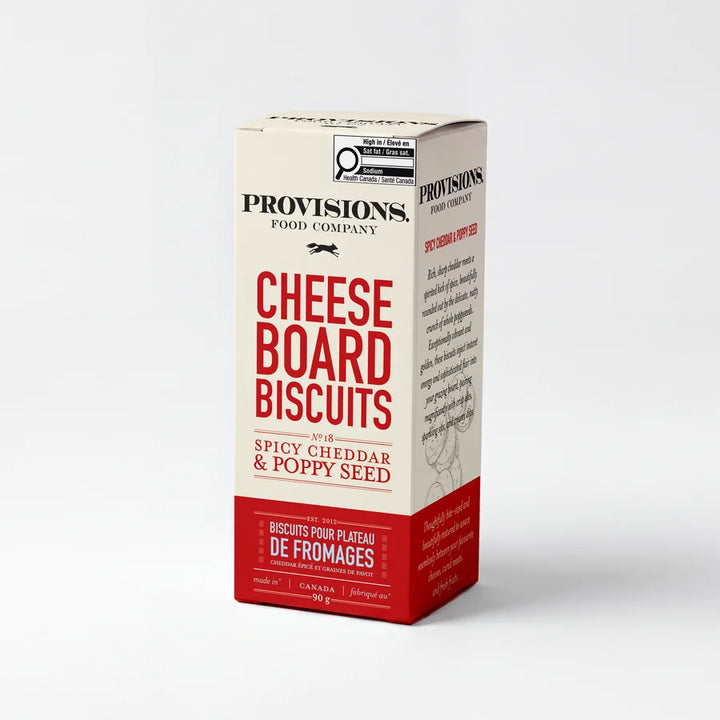 SPICY CHEDDAR &amp; POPPY SEED CHEESE BOARD BISCUITS