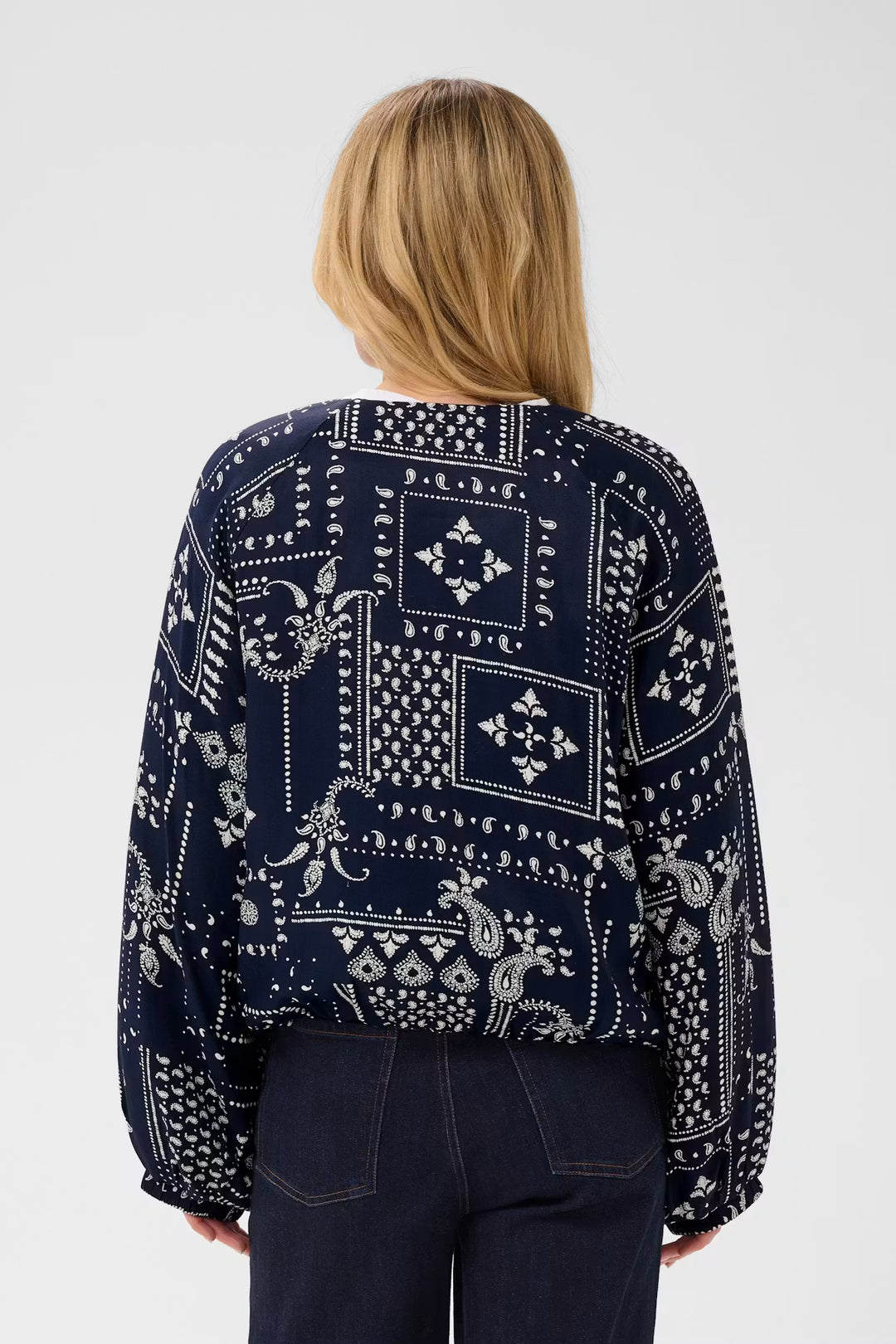 STEPHANIESZ BOMBER JACKET "NIGHTSKY PAISLEY"