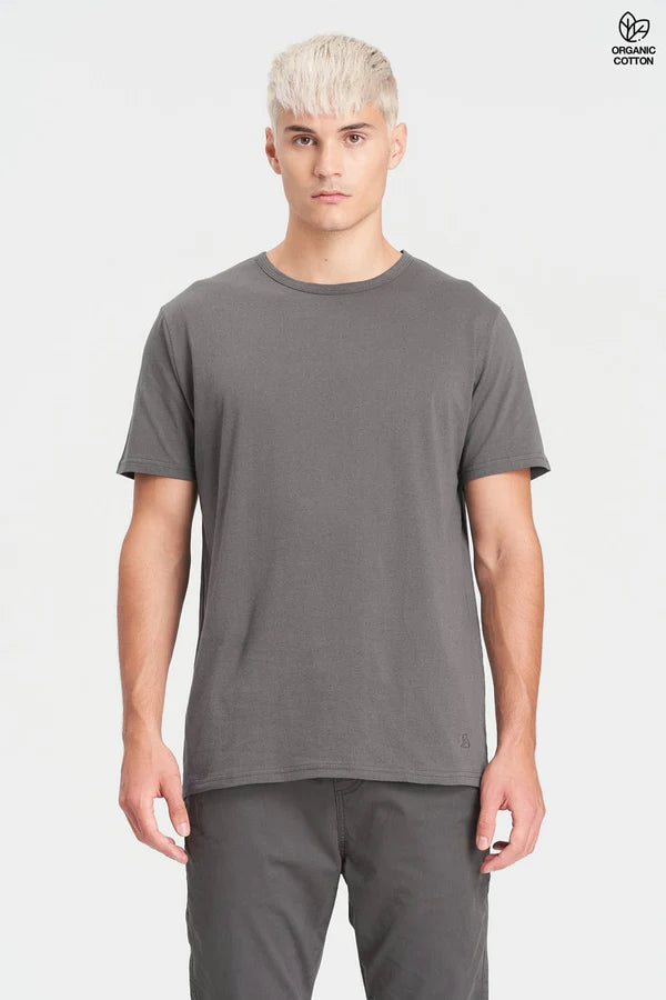 ORGANIC STANDARD TEE "STONE GREY"