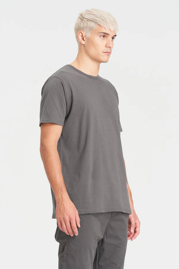 ORGANIC STANDARD TEE "STONE GREY"
