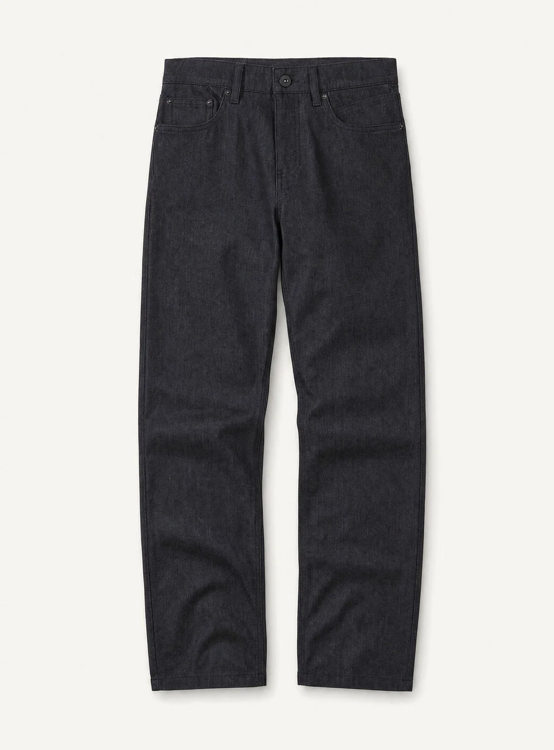 SUPER FLEX TEXTURED SLIM FIT PANTS "BLACK"